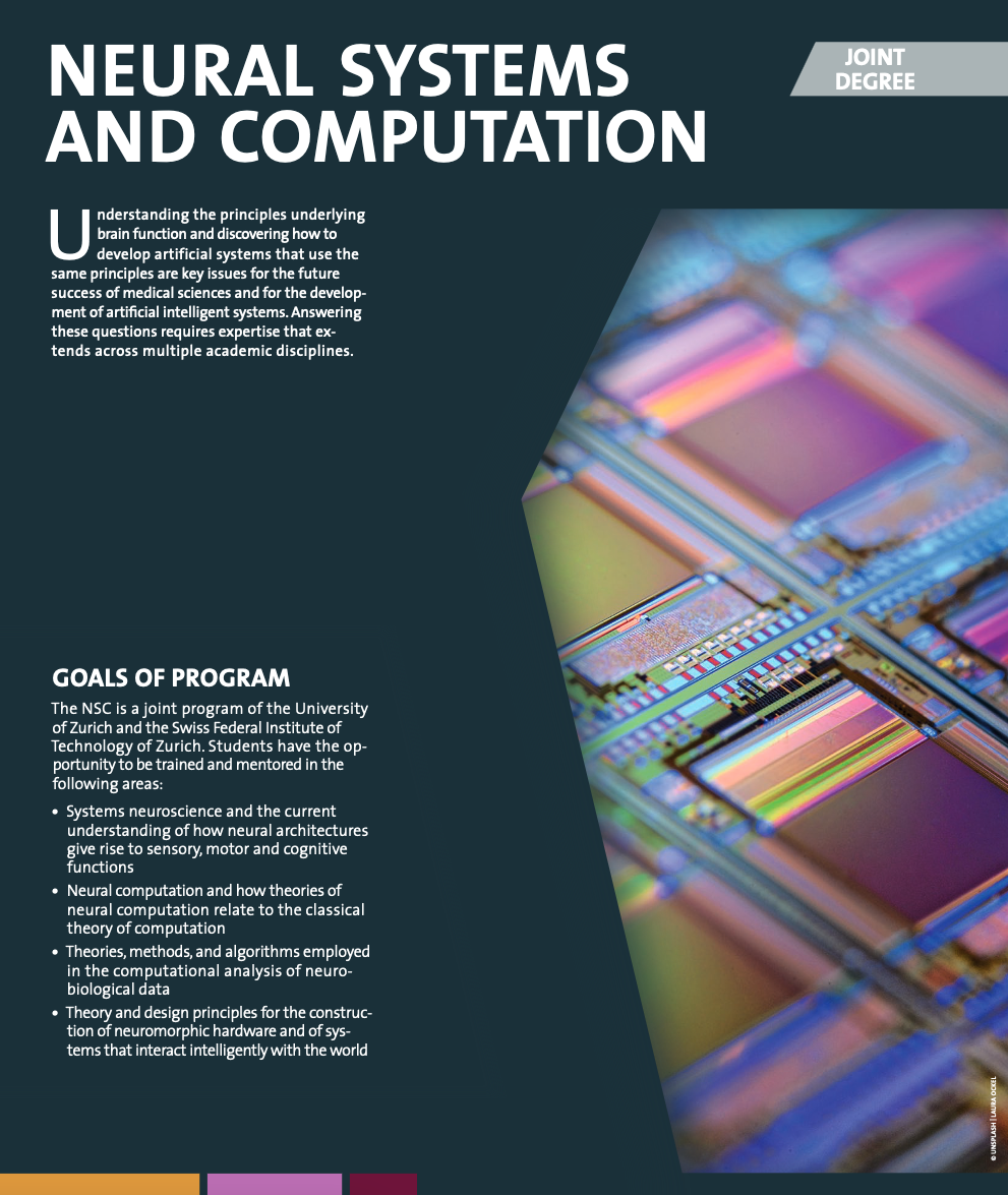 Master's Programs | Faculty of Science | UZH
